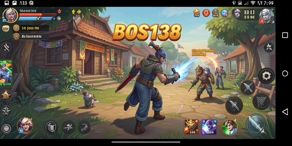 Tangkapan layar utama BOS138 menunjukkan strategi cerdas dalam pertempuran.