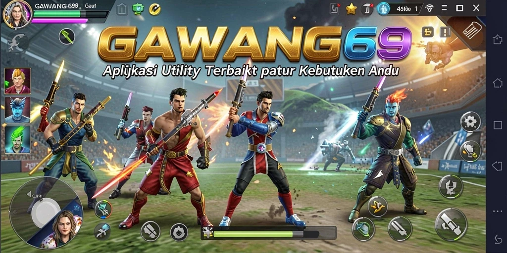 Screenshot GAWANG69 menampilkan antarmuka pengguna yang mudah dipahami.
