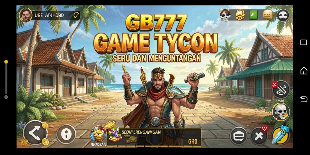 Tangkapan layar utama GB777 menampilkan gameplay Tycoon yang mendebarkan.