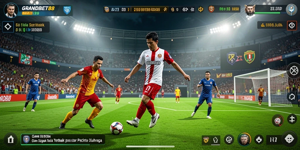 Gameplay menarik dari permainan sepak bola di GRANDBET88.