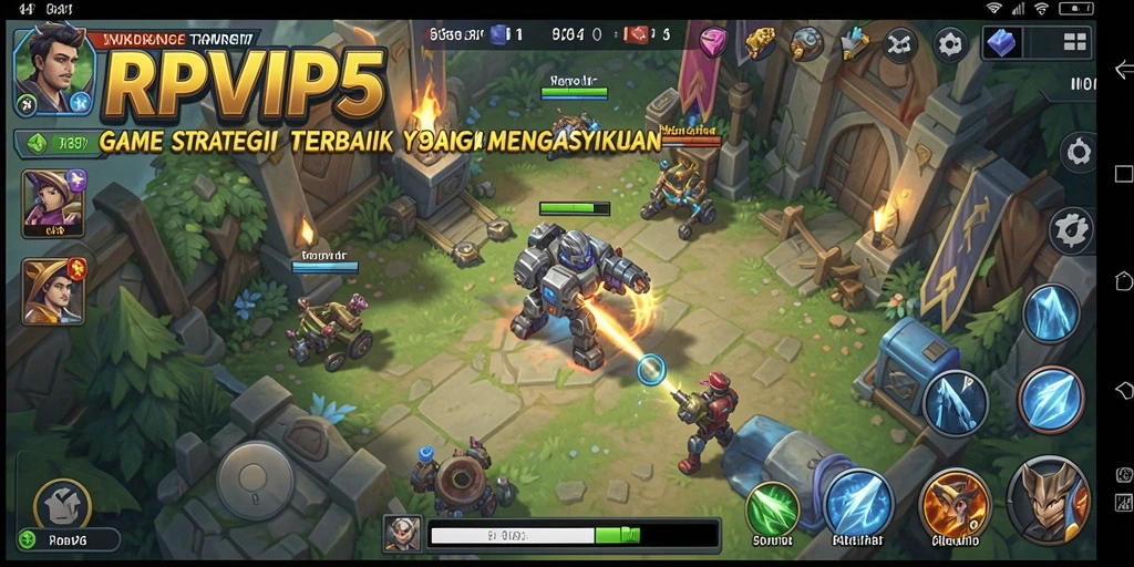 Tampilan gameplay RPVIP5 yang strategis dan menantang.