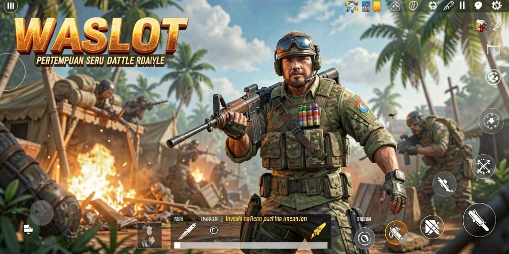 Tampilan gameplay seru dari WASLOT yang menggugah adrenalin.